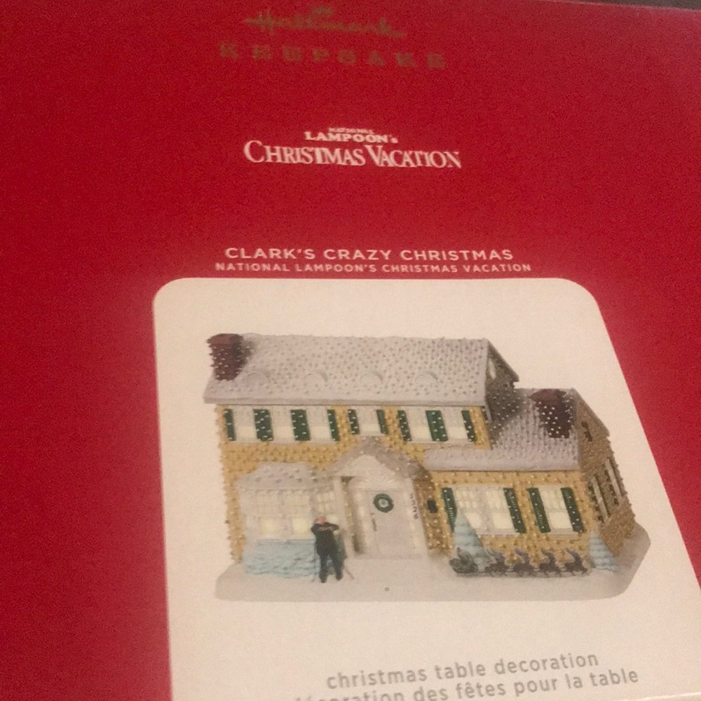 National Lampoon Department 56 Christmas Vacation Griswold House.